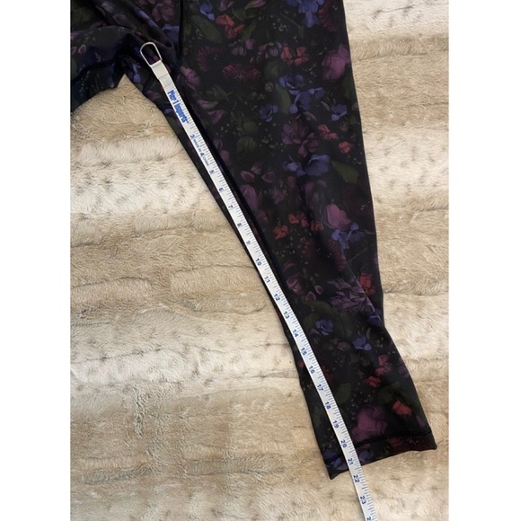 Lululemon Wunder Under Crop (Hi-Rise) (Full-On Luxtreme 21") Frozen Flourish - Picture 7 of 12